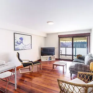 Apartamento Casa Damatxo - De Luxe, Terracita, Espacioso, Ideal Familia Y Parejas&1 Minuto A La Playa